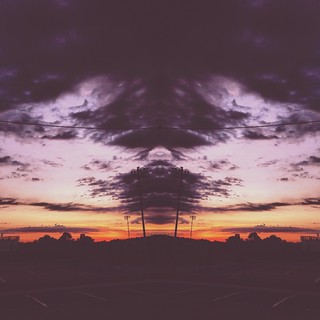 Sunrise Rorschach #sun #sunrise #cloud