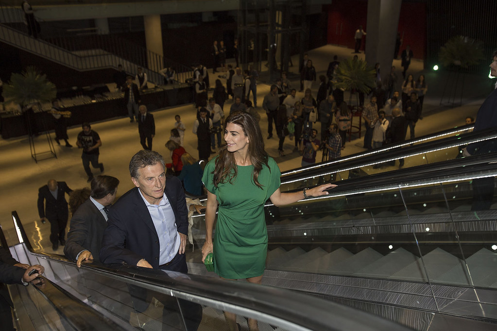 Mauricio Macri recorrió ayer en Centro de Convenciones de la Ciudad.-