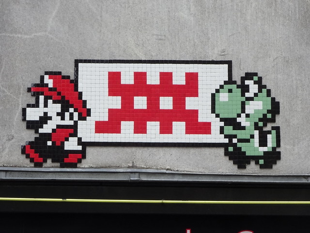 PA 1249 : Mario & Yoshi / Space Invader