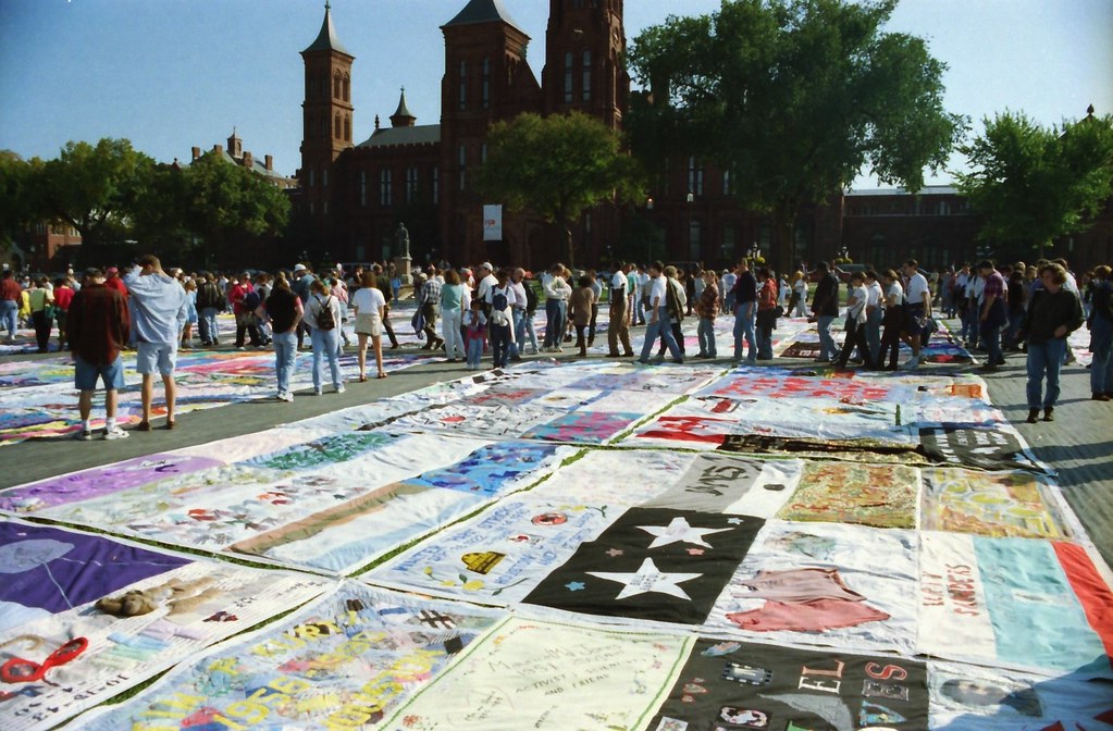 AIDS Memorial Quilt on the National Mall