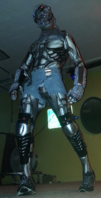 Cyborg Modernized Tin Man 2015 Pre-Halloween Costume October 28th