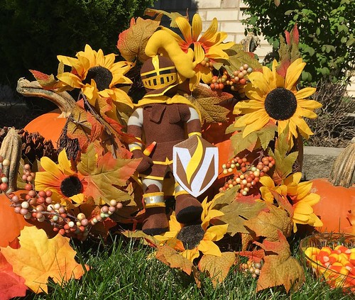 Fall Break: A time to relax and recharge, spend time with your loved ones at home, and indulge in as many fall activities as you can! The Mini Crusader hopes you have a great break full of fall festivities like he is, and we'll see you Monday, Valpo!
