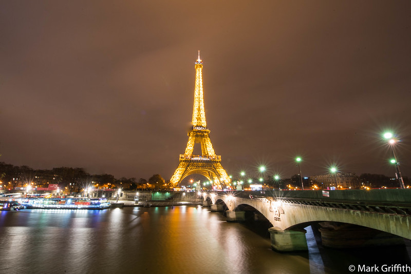 Eiffel Tower at Night