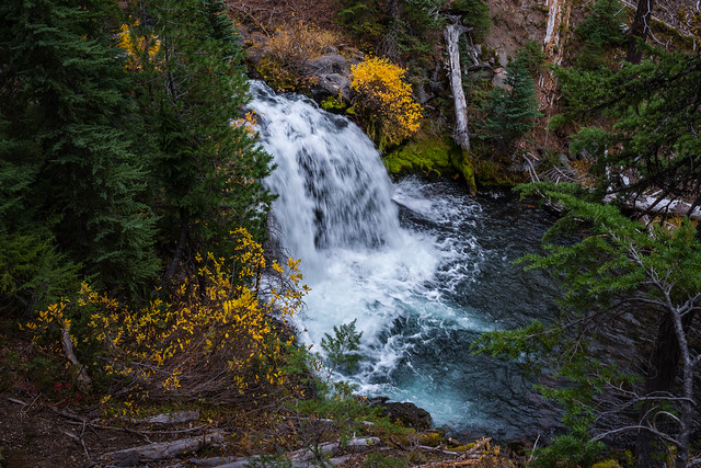 Falls Creek Falls in the Fall
