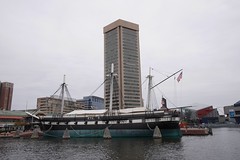 Historic Ships In Baltimore & World Trade Center