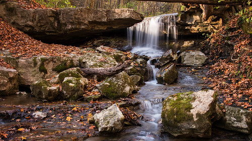 7dmkii canon canon7dmkii county creek fallen falls landscape leaves mingo nature park pennsylvania sigma waterfall western