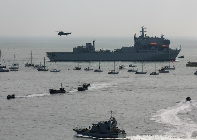 The Royal Navy and Marines - Bournemouth Air Festival 2015