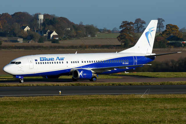 YR-BAU | Boeing 737-4Y0 | Blue Air