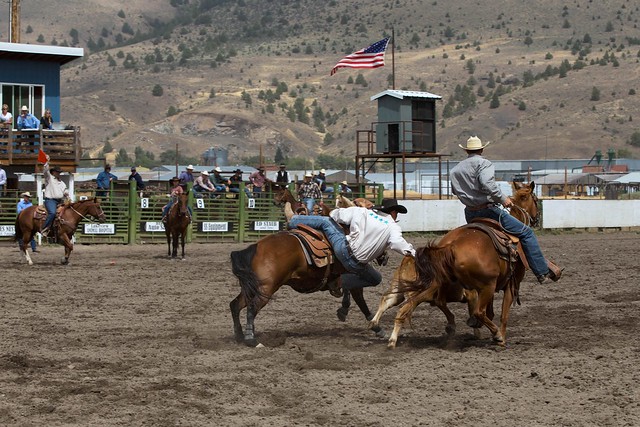 (#3797)-Oregon - Lake County Roundup, rodeo event