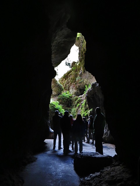 Pottenstein- Teufelshohle Exit from Devil's Cave