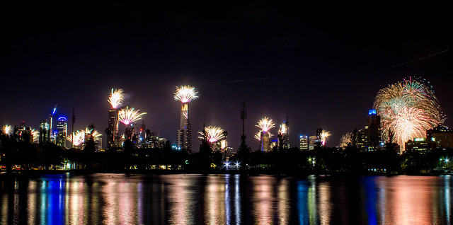 Melbourne New Years 2016 Fireworks 4