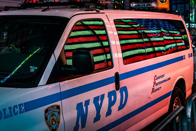 Times Square Police Vehicle