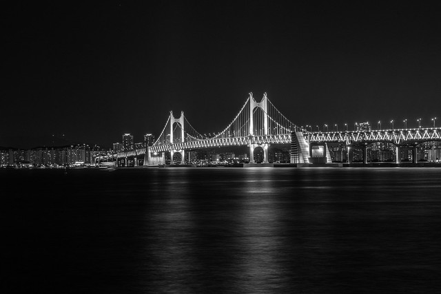 Diamond bridge, Busan, Korea