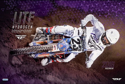 Fly Racing Magazine Ad 2016 Fly Racing Lite Hydrogen ad with Weston Peick | Flickr