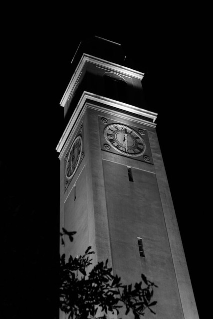Memorial Tower at Night