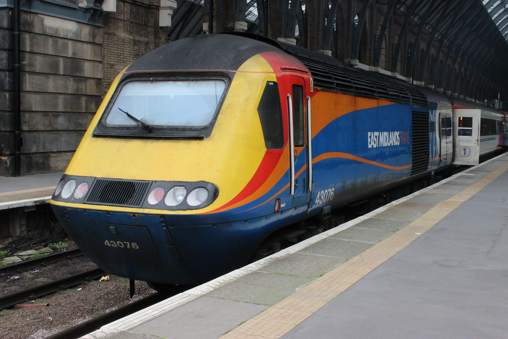 East Midlands Trains HST 43076 - a photo on Flickriver