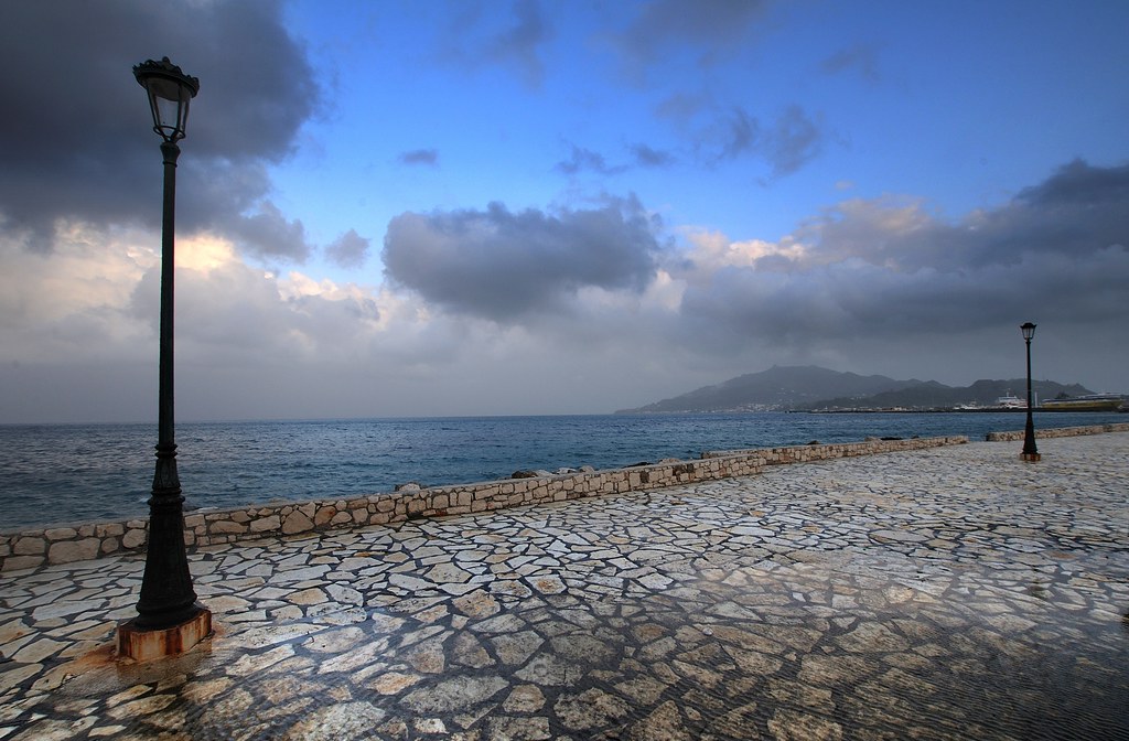 Strandpromenade in Zakynthos-Stadt