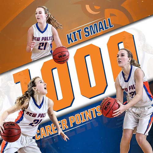 Congrats to senior Kit Small, who became the fourth player in program history to amass 1,000 career points!