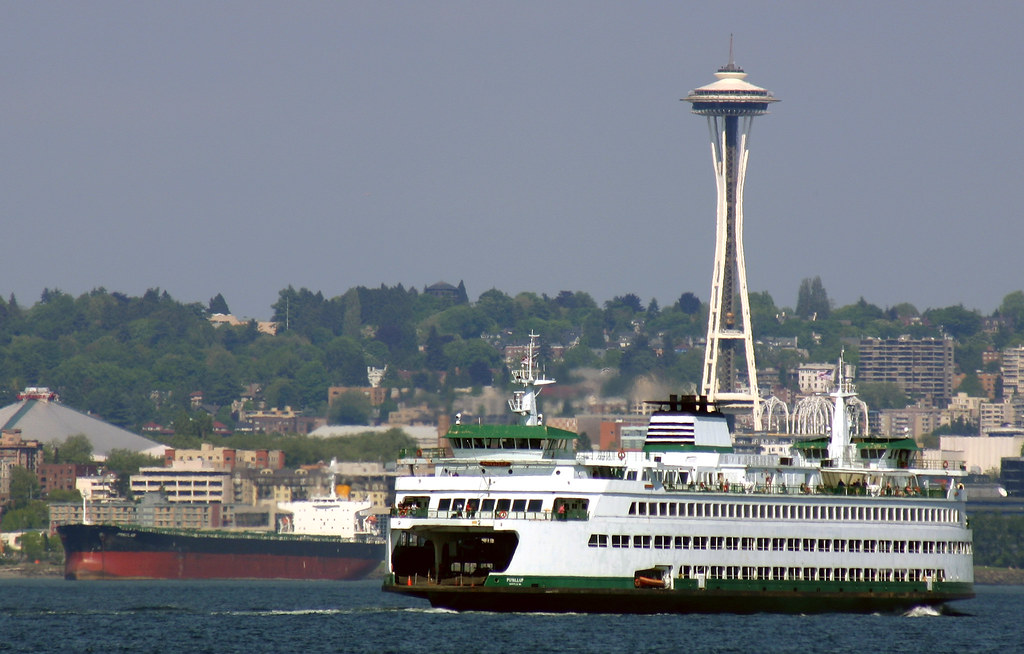 IMG_5721 - Elliott Bay, off Seattle WA - westbound ferry -… | Flickr