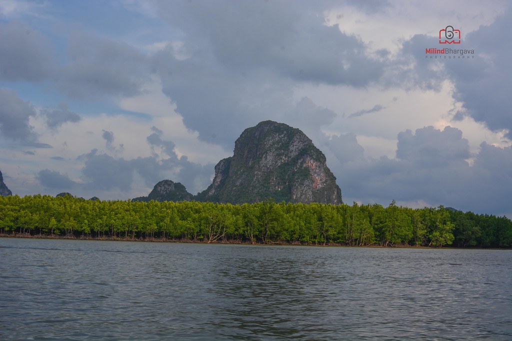 Island near James Bond Island in Gulf of Thailand