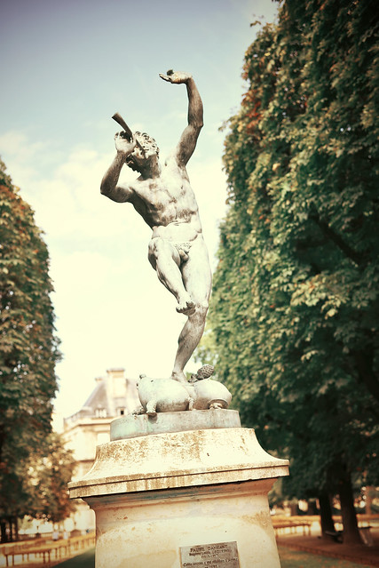 Statue Jardin Luxembourg