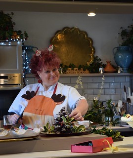Iconic Pam in full Christmas cheer at Ballymaloe Cookery School. | by The Abundant Kitchen