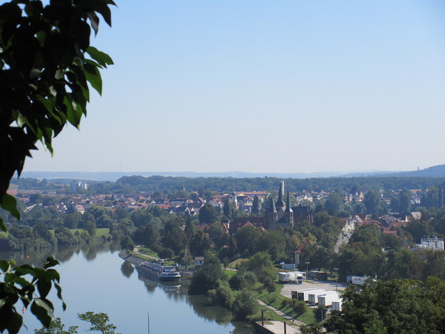 Wimpfen im Tal and Neckar River, Bad Wimpfen, Germany