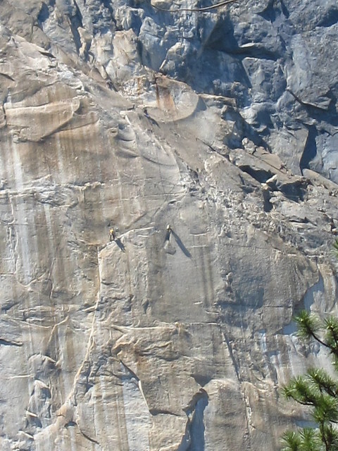 Climbers on El Capitan