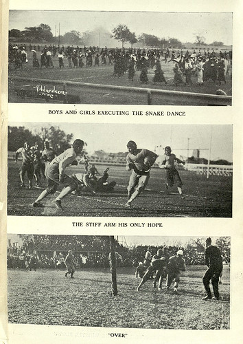 Homecoming football game, Baylor vs. TCU, 1915