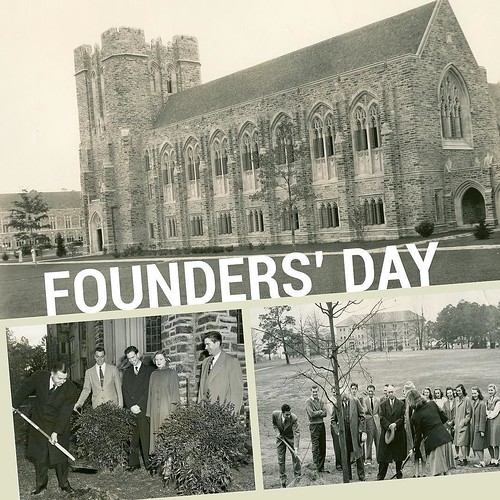 Don't miss Founders' Day Convocation this Friday! One of the long-standing traditions of Trinity College and Duke University, It allows the Duke community to come together in appreciation of the university's past and future.