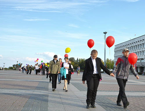 balloons ulyanovsk walkingpeople