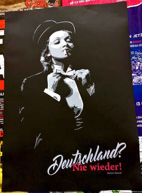 Marlene Dietrich Plakat