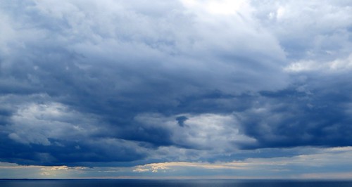 Blue on blue - Sky over the water, on the Points East Coastal Drive/Circuit cotier des pointes de l'Est, Prince Edward Island, Canada, June 2015 | by Judith B. Gandy (on/off)