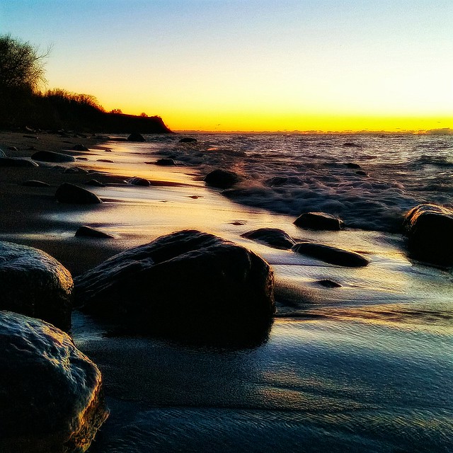 Shoreline rocks