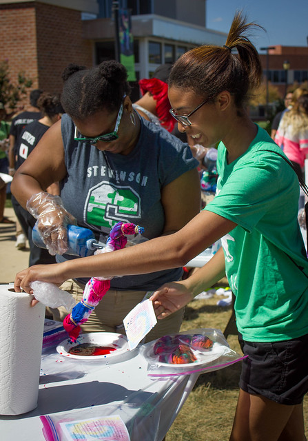 ISA Tie-Dying Event