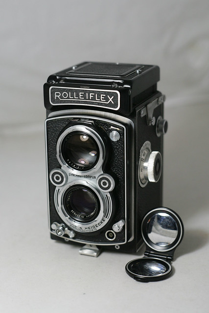 Rolleiflex Automat K4A (Chrome) Carlziess tessar 75f3.5