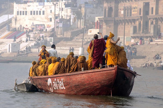 Monks in Varanasi