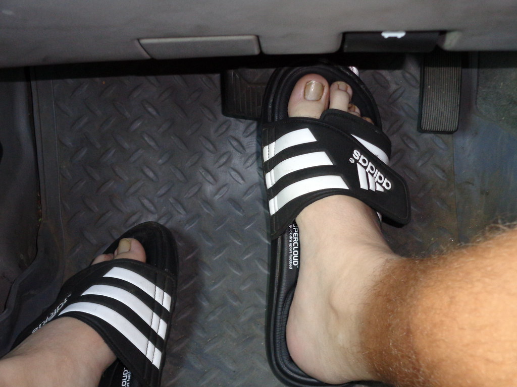 hostess reference Provisional Driving in Adidas Adissage Supercloud slides Part I | Flickr
