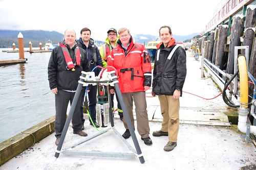 ONC's Innovation Team installs the new Observatory in Prince Rupert