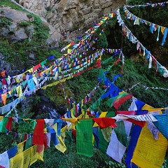 Primary colors. #Bhutan #happydays #travel #love #flags