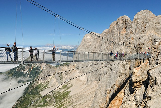Dachstein rope bridge