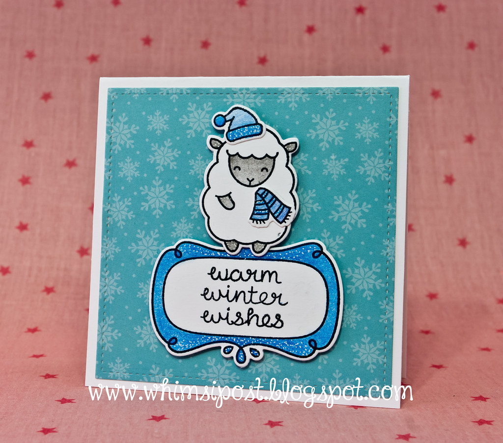 Warm Winter Wishes | This card features the 