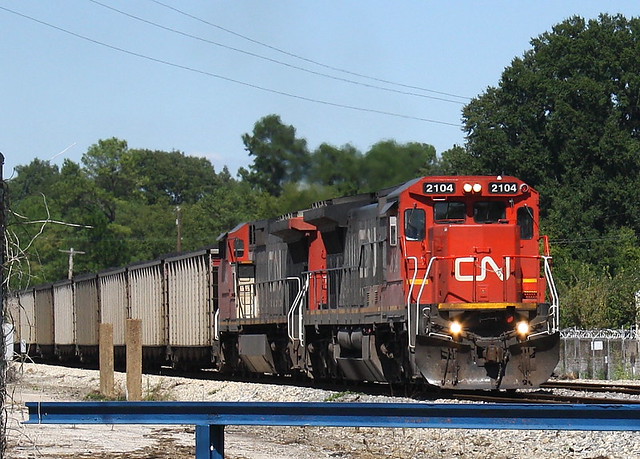 CN 2104 (C40-8) Memphis, Tennessee