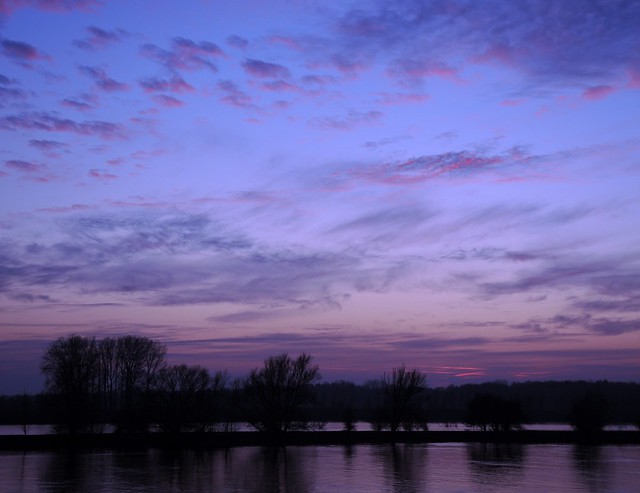 Sunset near river IJssel (4)