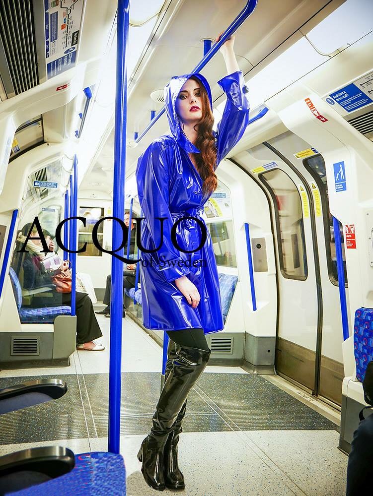 Shiny people. Acquo Boots. Rubber Boots by Acquo of Sweden.