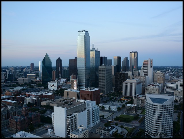 Dallas business district @ dusk