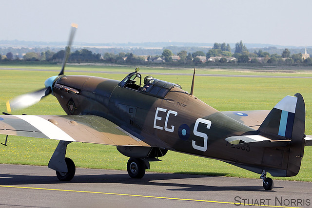 Hurricane PZ865 Duxford Battle of Britain Airshow