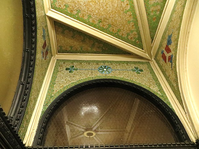 Fisher Building tile ceiling