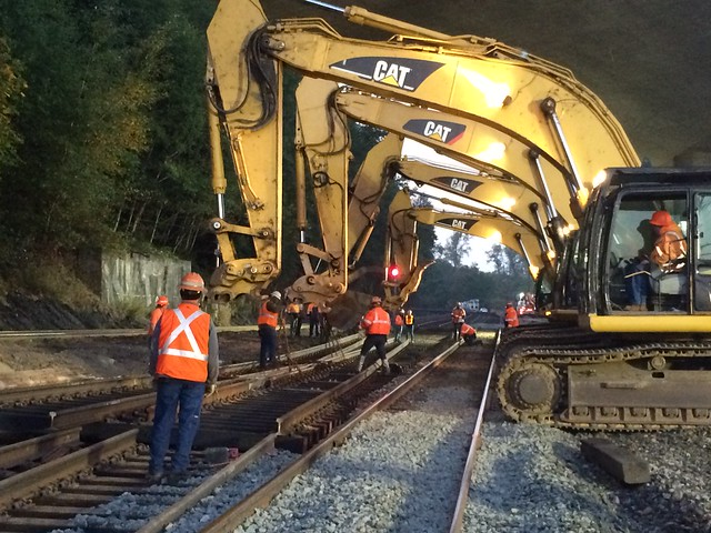 Rail – Tacoma-Point Defiance Bypass work Sept. 2015