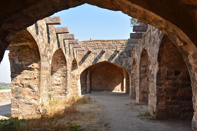 India - Telangana - Hyderabad - Golconda Fort - 138